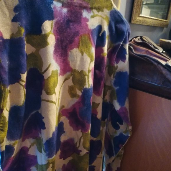 WD NY Embellished cardigan  with purple stones - Picture 7 of 9